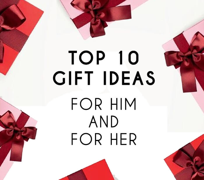 Top 10 Christmas Gift Ideas - For Him & For Her