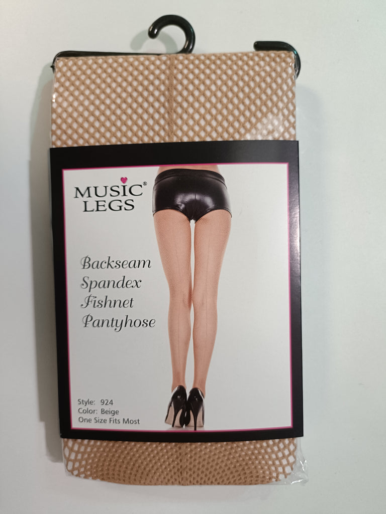 Clearance - Nude Fishnet Tights