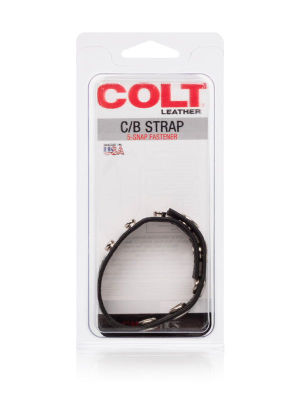 COLT Leather C/B Strap 5-snap