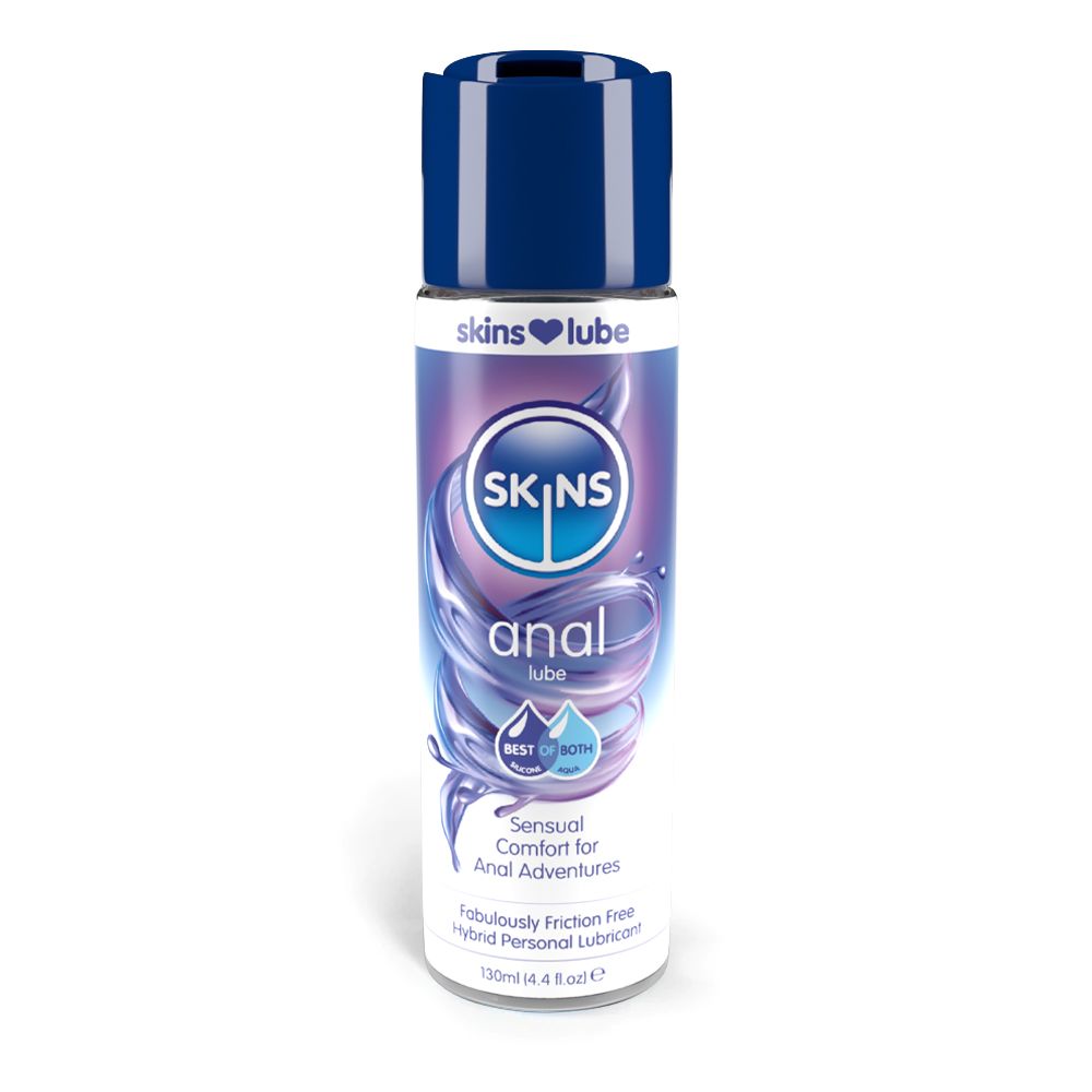 Skin Two UK Skins Anal Hybrid Silicone and Water Based Lubricant 130ml Lubes & Oils