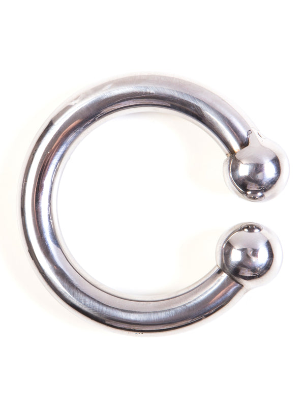 Skin Two UK Ball Ended Steel Cock Ring Cock & Ball
