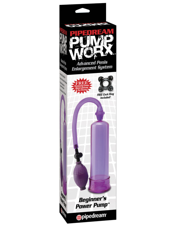 Skin Two UK Beginner's Purple Power Penis Pump Male Sex Toy