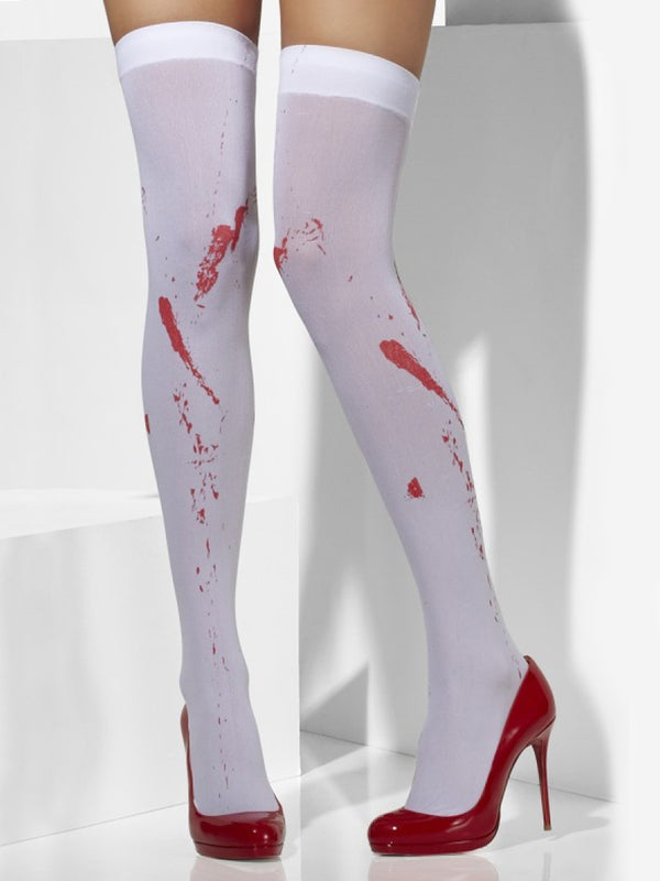 Skin Two UK Blood Stain Stockings - One Size Hosiery