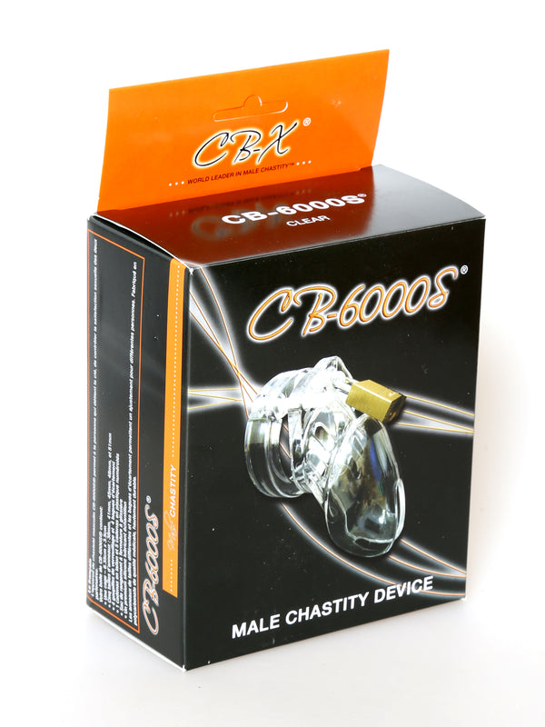 Skin Two UK CB-X CB6000S Clear Male Chastity Device Chastity