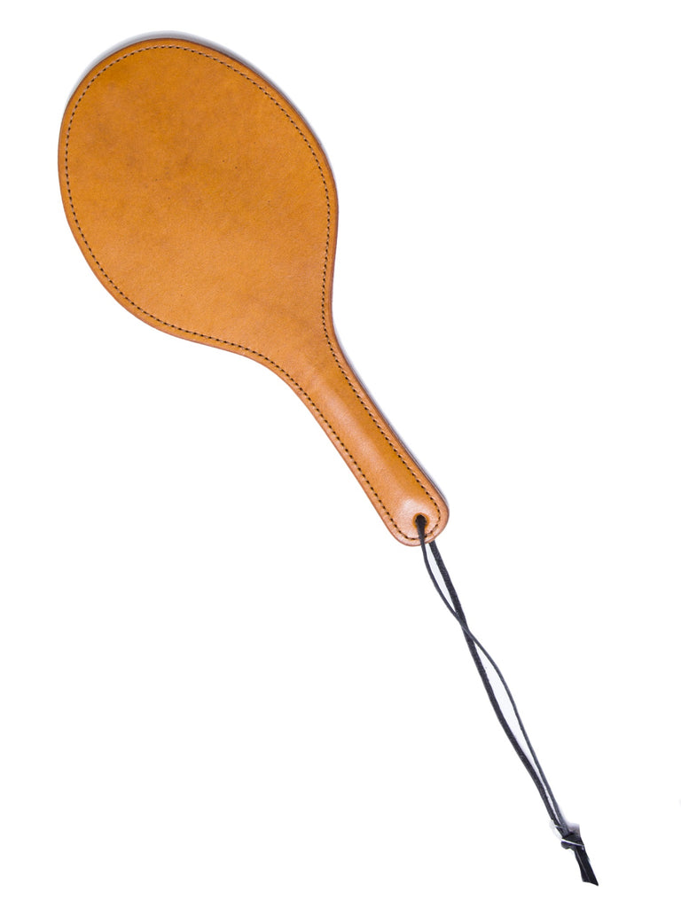 Skin Two UK Deluxe Tan Leather Paddle Spanker