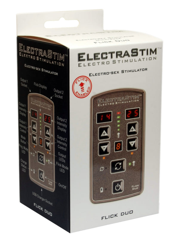 Skin Two UK Electrastim Flick Duo Stimulator Pack Electro Sex