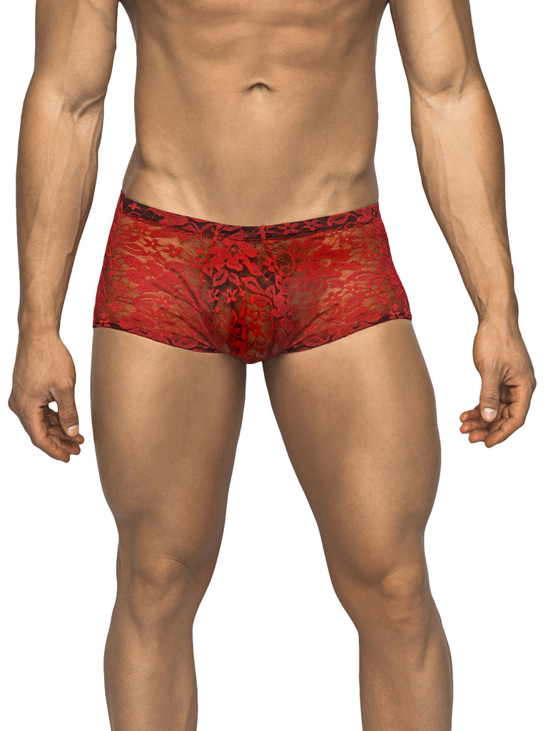 Skin Two UK Floral Lace Mini Shorts Briefs