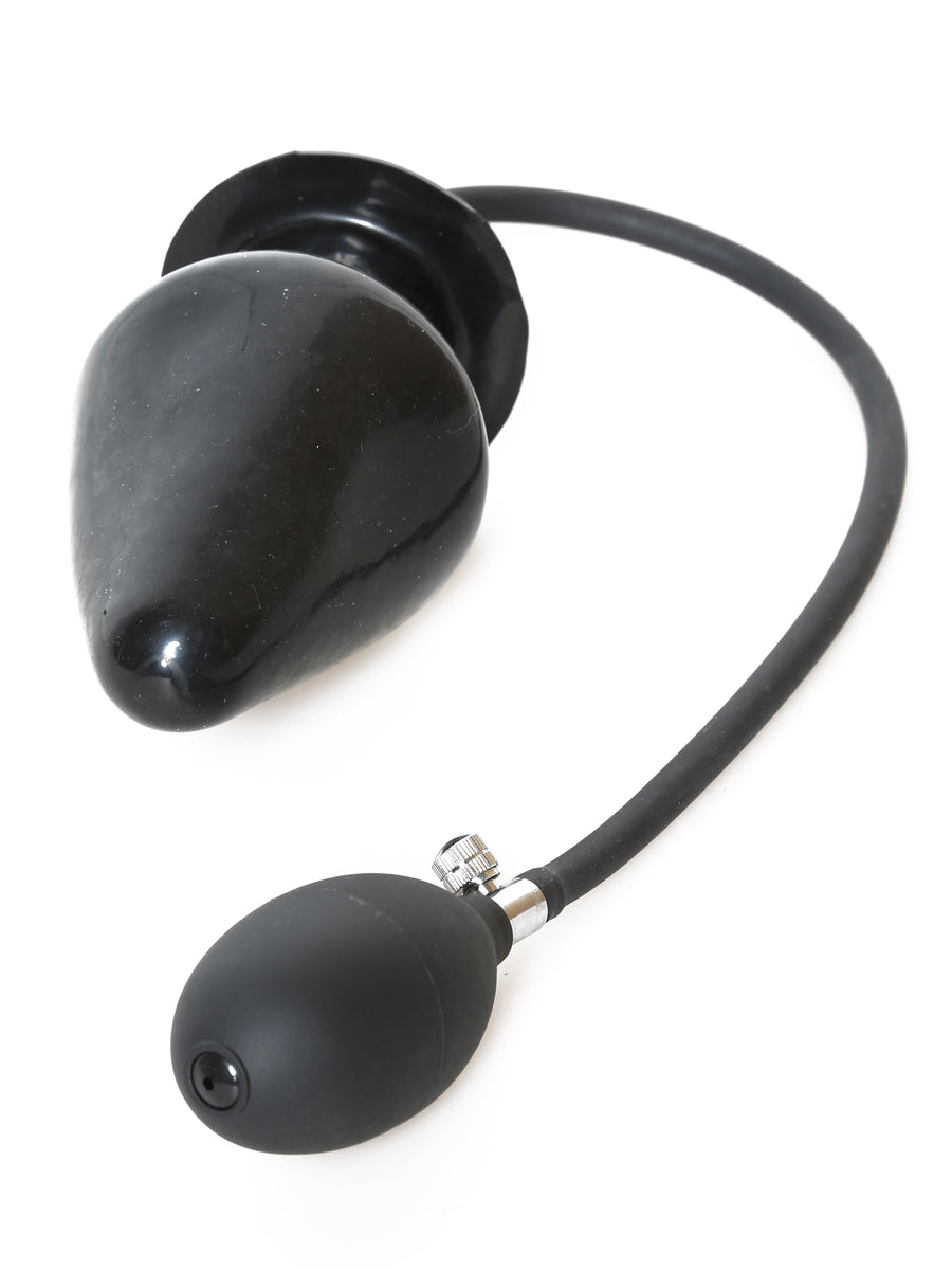Large Moulded Latex Inflatable Buttplug