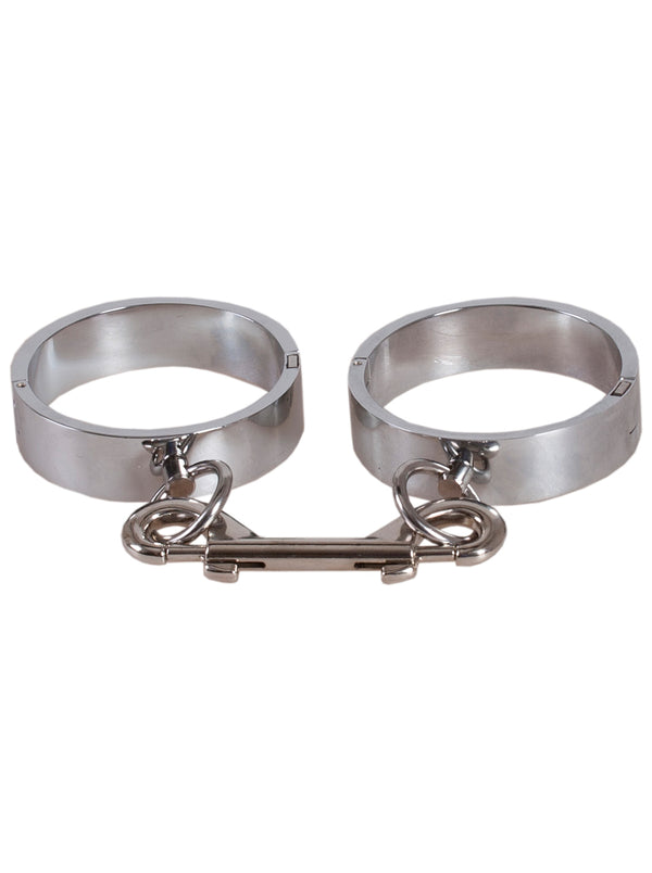 Skin Two UK Large Deluxe Metal Handcuffs Cuffs