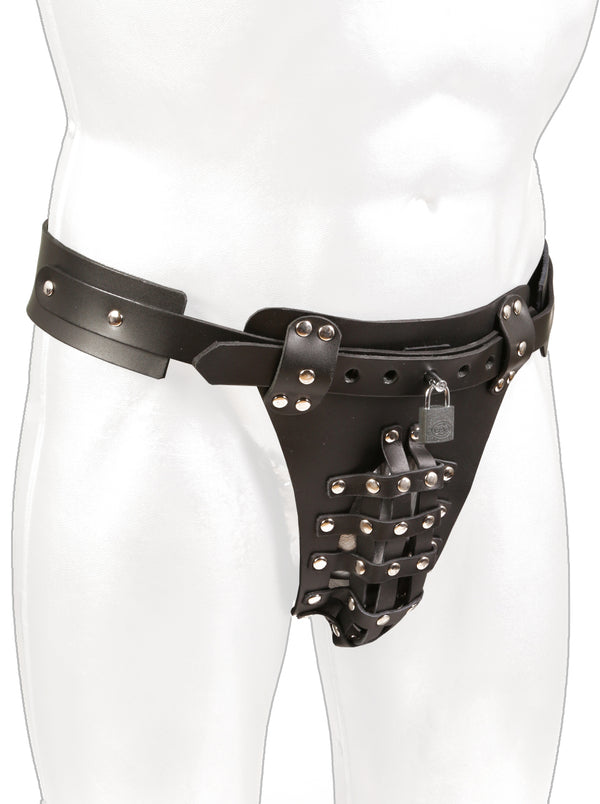 Skin Two UK Leather Male Chastity Belt Chastity