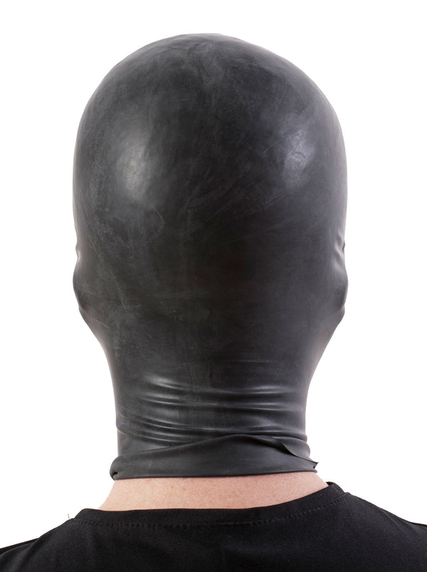 Skin Two UK Moulded Rubber Anatomical Hood with Dildo - One Size Hood