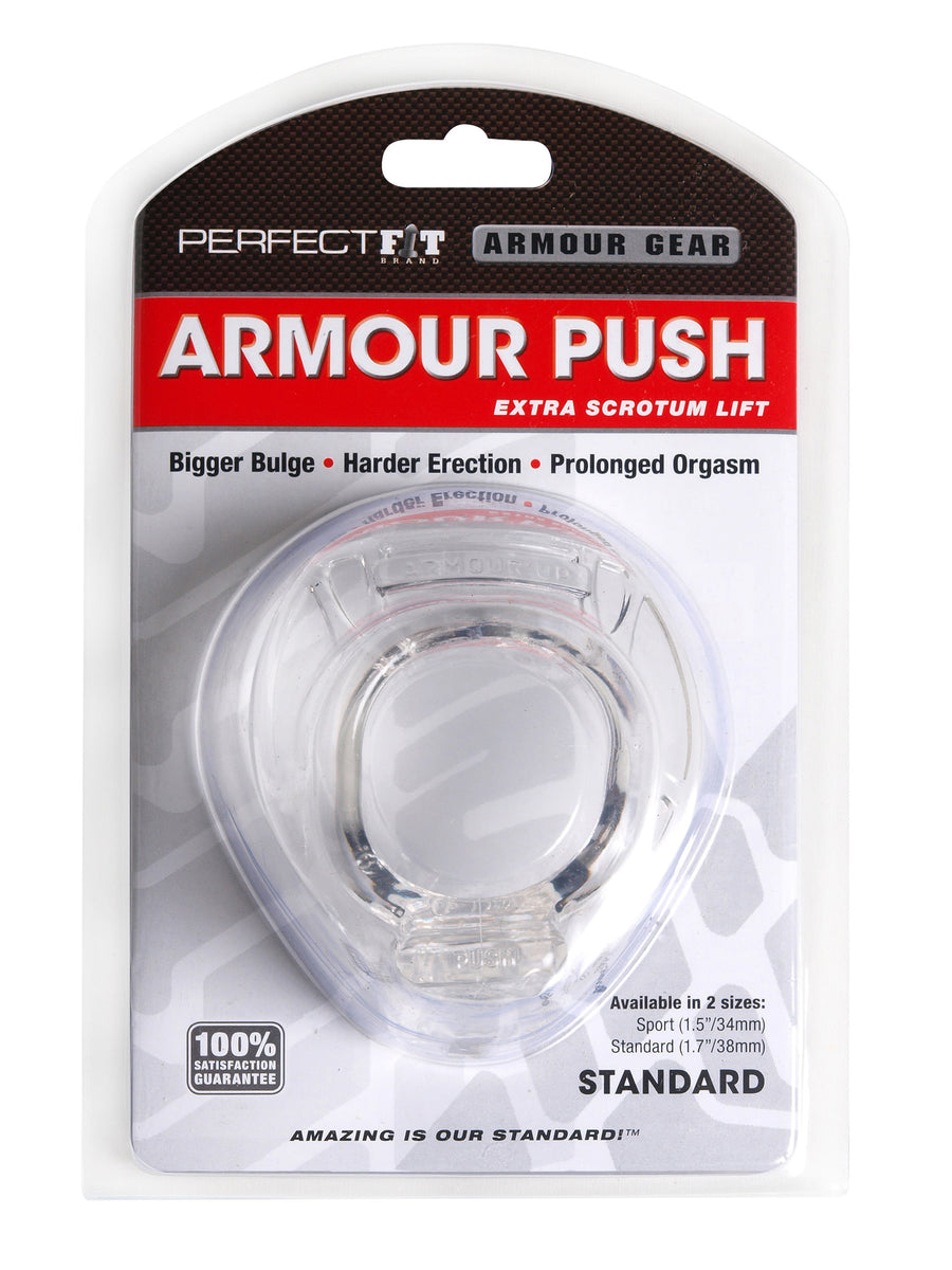 Perfect Fit Cock Armour Push Standard Clear Skin Two UK Perfect Fit Cock Armour Push Standard Clear Skin Two UK