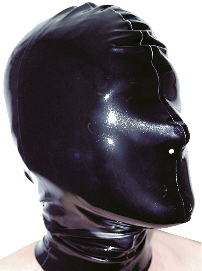 Skin Two UK Rubber Hood with Nose Holes Hood