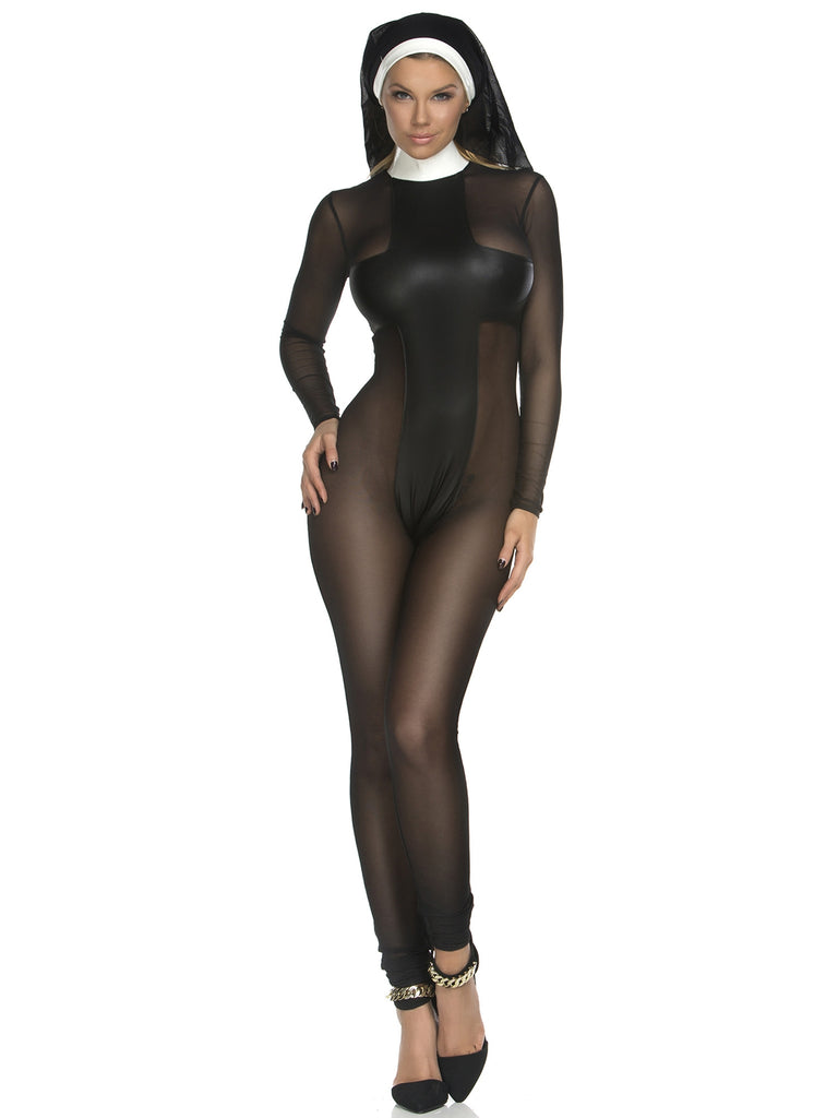 Skin Two UK Sinful Sister Catsuit Set Catsuit