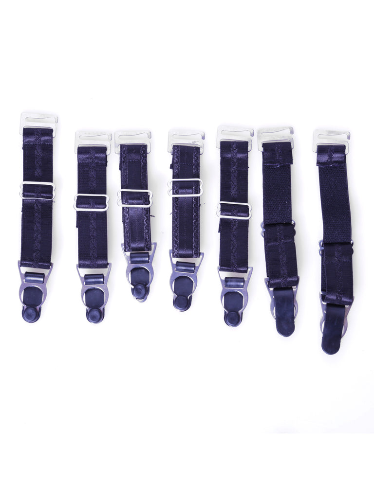 Skin Two UK Suspender Straps With Metal Clips Hosiery