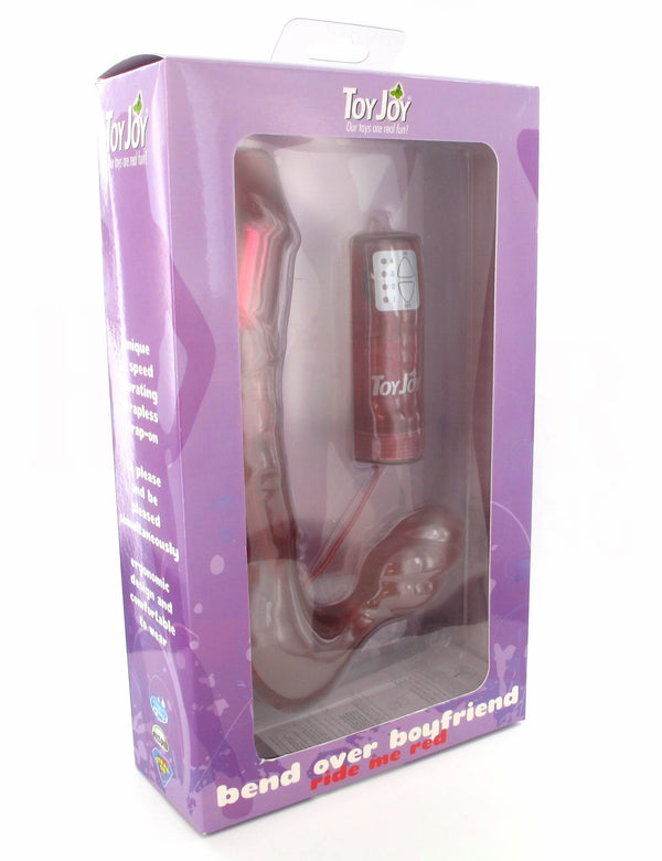 Skin Two UK Toy Joy Ride Me Red Realistic Vibrator Strap Ons