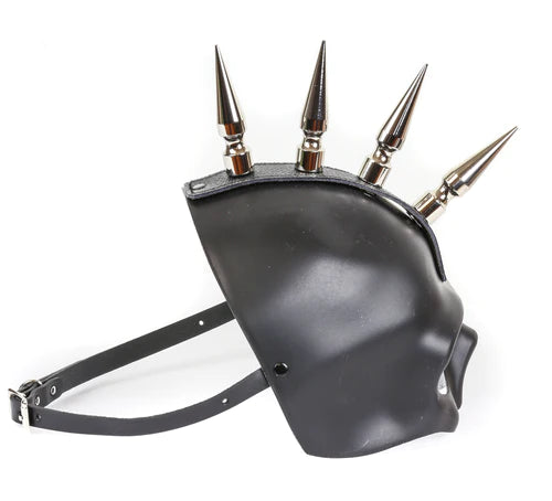 Skull Mask with Spikes - One Size