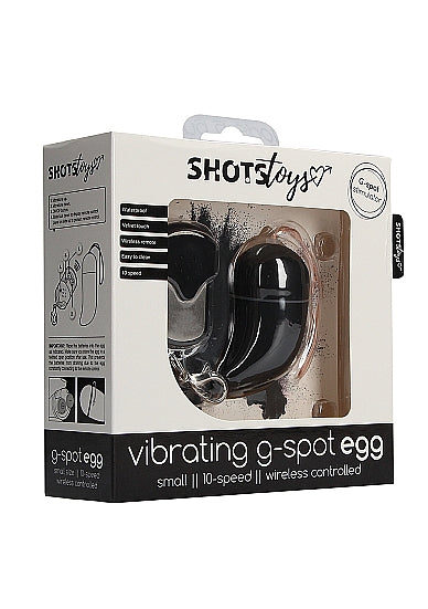 Skin Two UK Wireless Vibrating G-Spot Egg - Small - Black Eggs & Love Balls