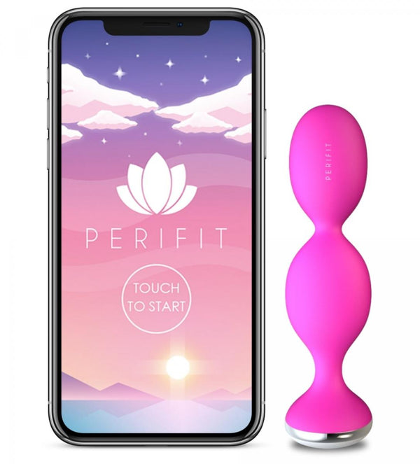 Skin Two UK Perifit - App Controlled Pelvic Floor Trainer - Pink Vibrator
