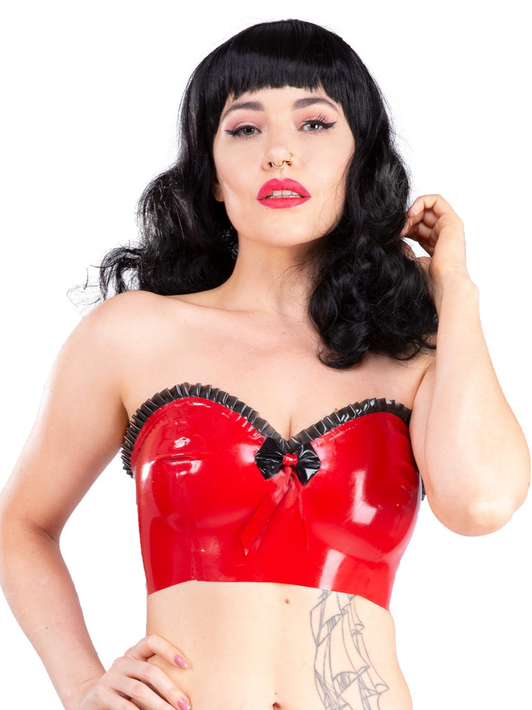 Skin Two UK Octopussy Latex Bra Limited Edition Size Small Bra