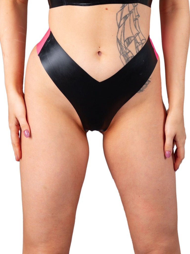 Skin Two UK Panel Latex Briefs Knickers