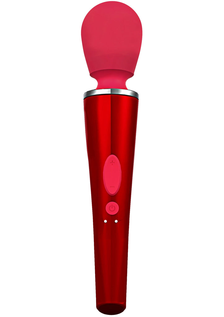 Compact Wand Massager Red