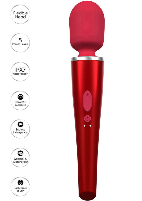 Pro Wand Massager Red