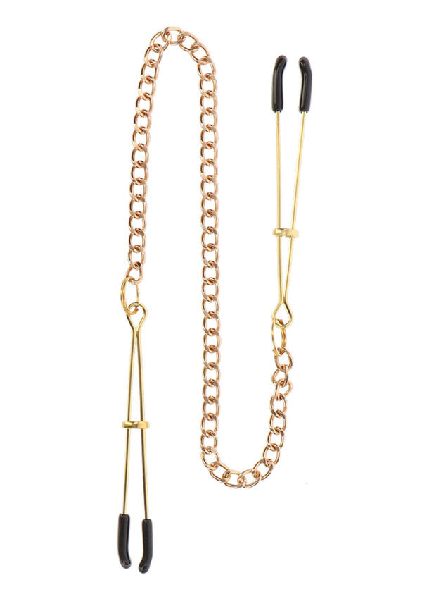 Tweezers With Chain, Gold