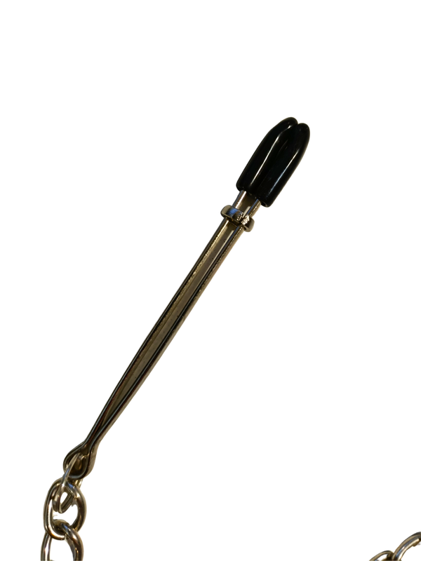 Clearance - Tweezer Nipple Clamps with Chain