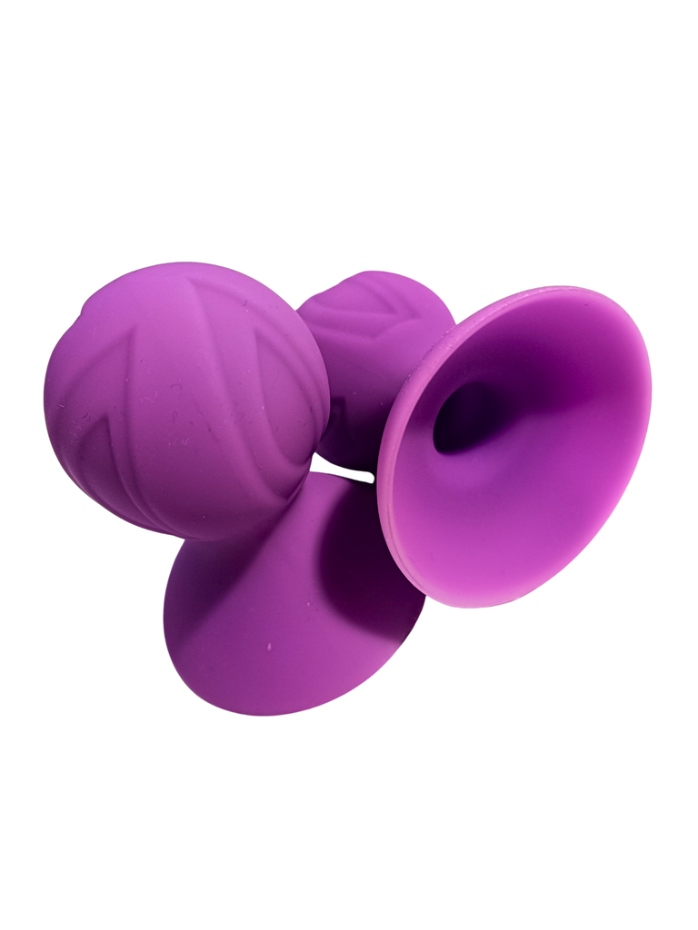 Clearance - Purple Silicone Nipple Suckers