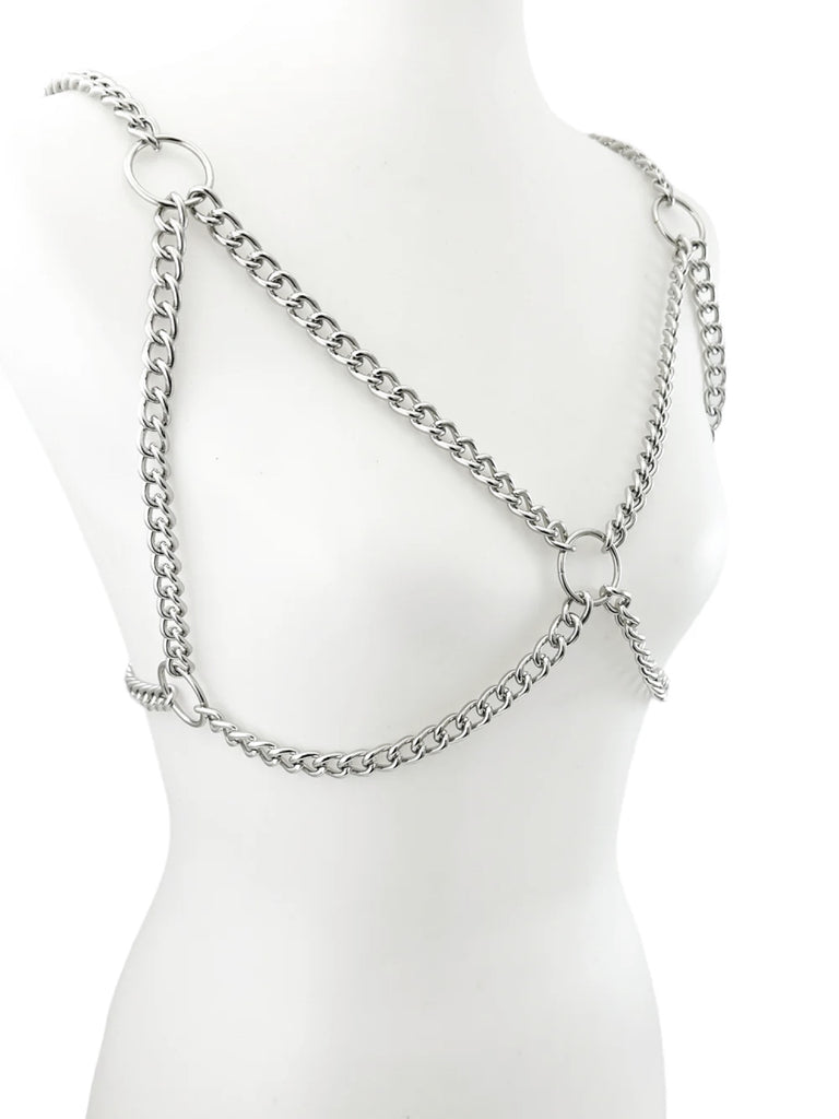 Classic Chain Bra Harness – Skin Two UK