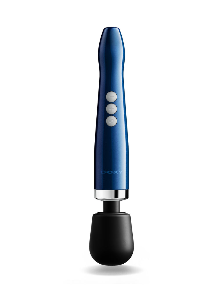 Doxy 2.0 Die Cast Compact Cordless Wand Massager - Blue