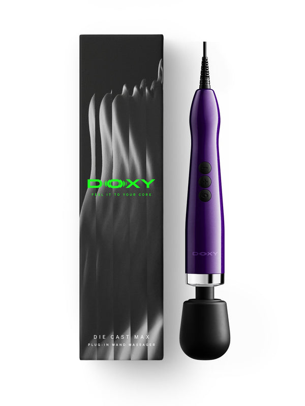 Doxy 2.0 Die Cast Mains Massage Wand - Purple