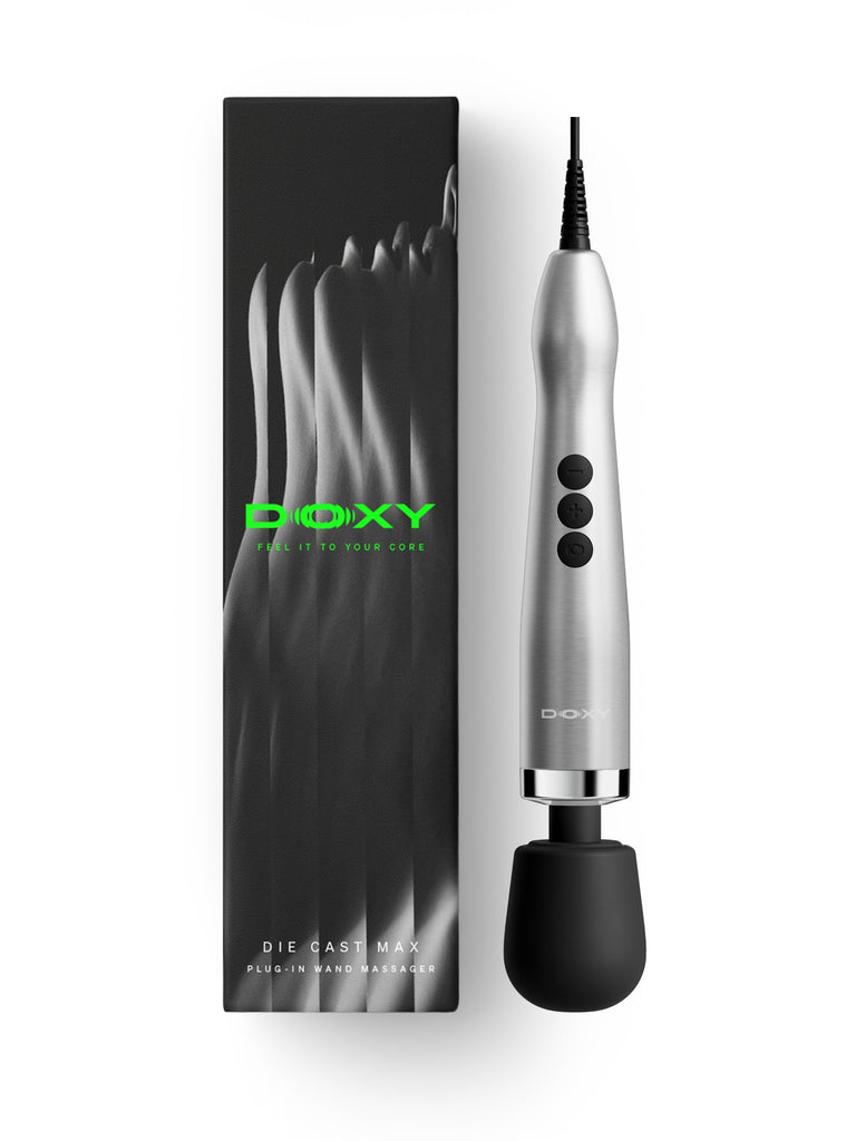 Doxy 2.0 Die Cast Mains Massage Wand - Silver
