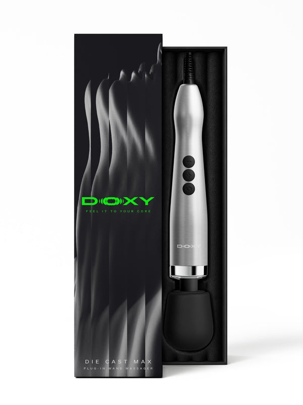 Doxy 2.0 Die Cast Mains Massage Wand - Silver