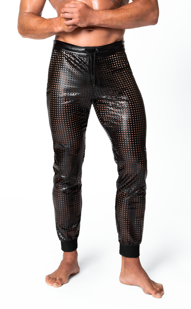 Mayhem Powerwetlook Lasercut Treggings