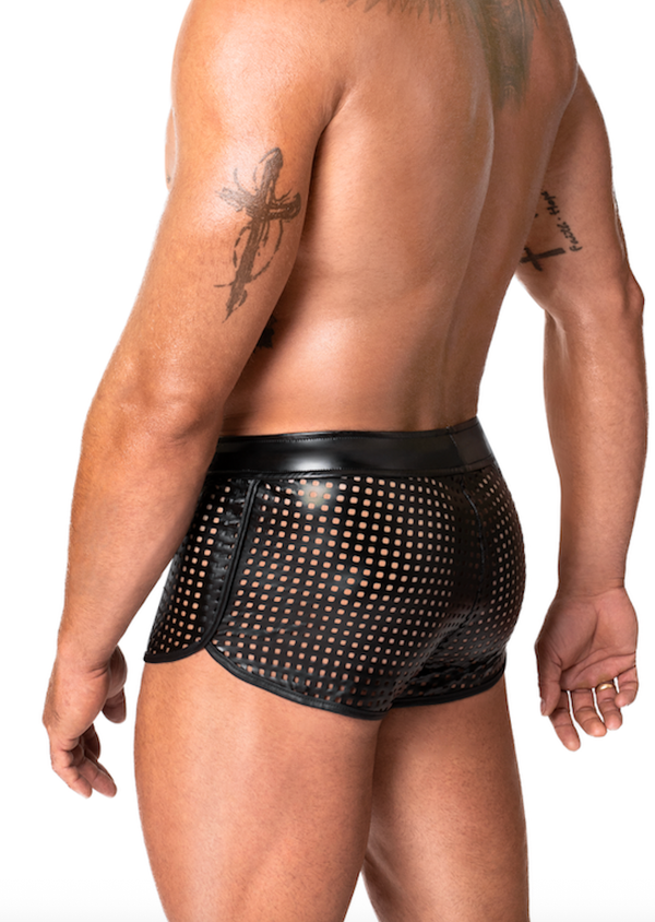 Mayhem Powerwetlook Lasercut Shorts
