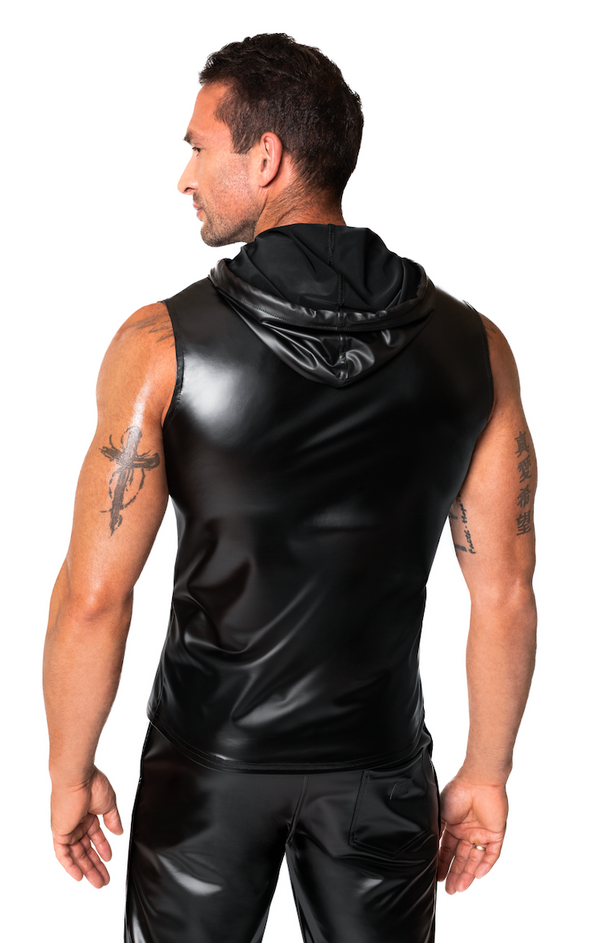 Frenzy Powerwetlook Sleveless Hoodie