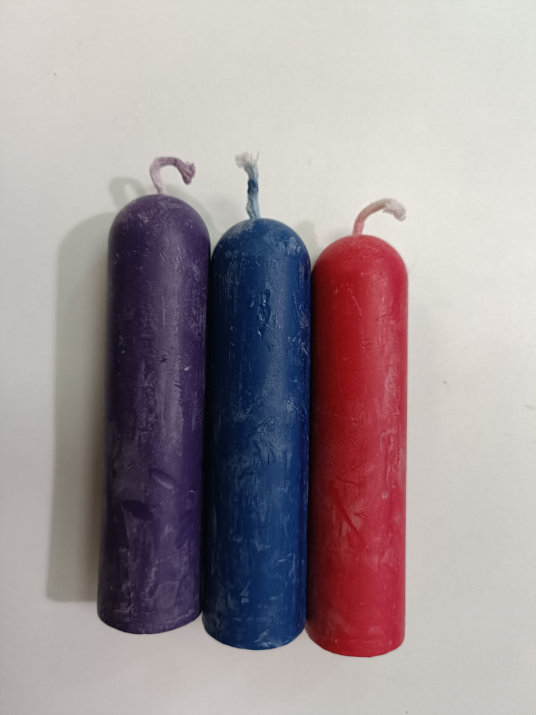 Clearance - Wax Play 10cm Candles 3pc