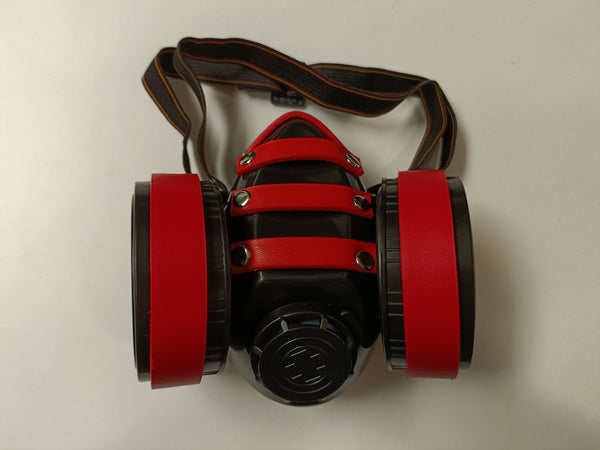 Clearance - Red Strap Cyber Mask