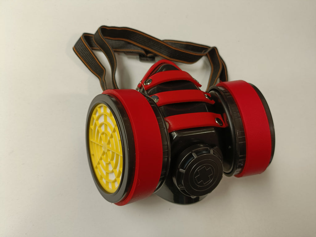 Clearance - Red Strap Cyber Mask