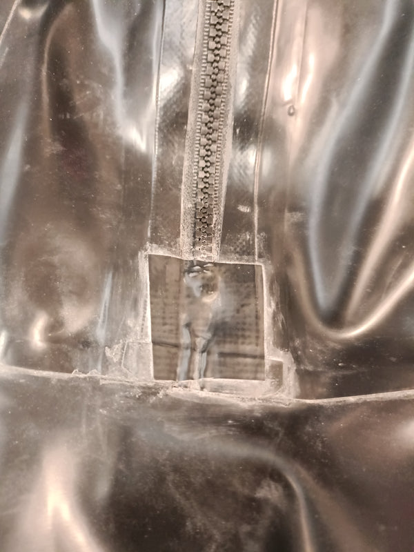 Clearance - Glamazon Latex Dress in Black, Size S