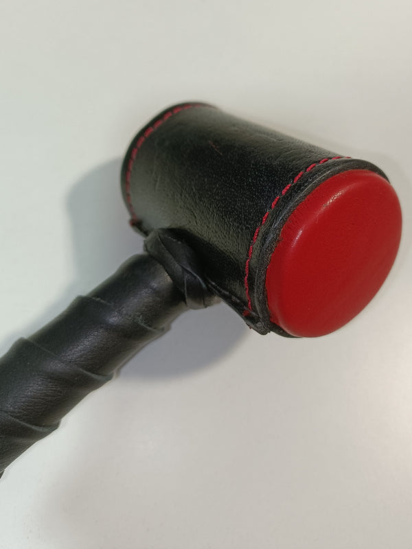 Black & Red Leather Hammer
