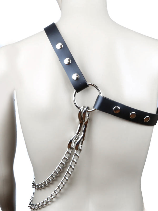 Asymmetrical Chunk Chained Harness