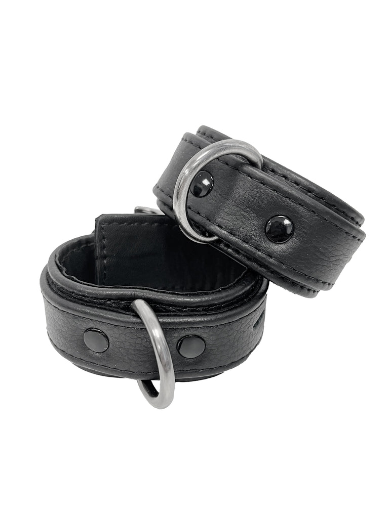Lockable D Ring Wrist Cuffs