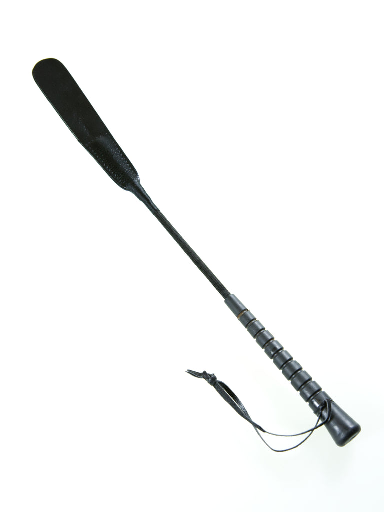 Black Leather Layered Whip