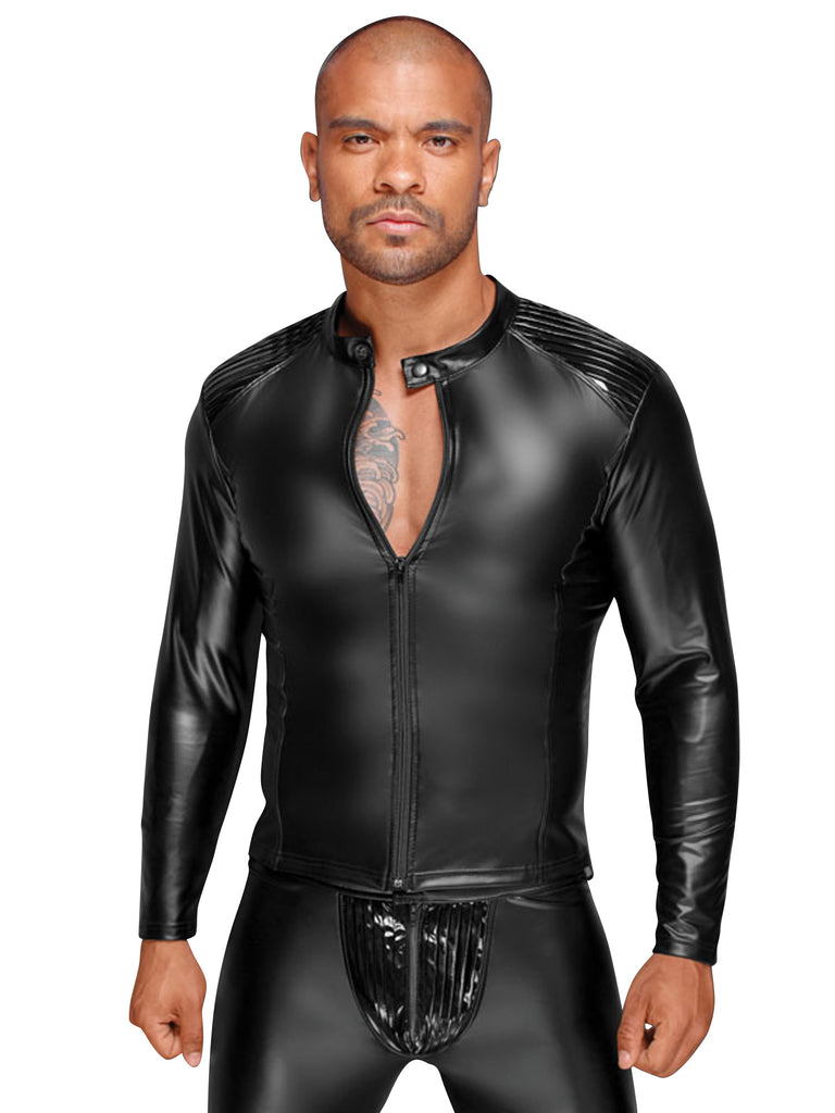 Clearance - Powerwetlook and PVC Men's Jacket Size XS