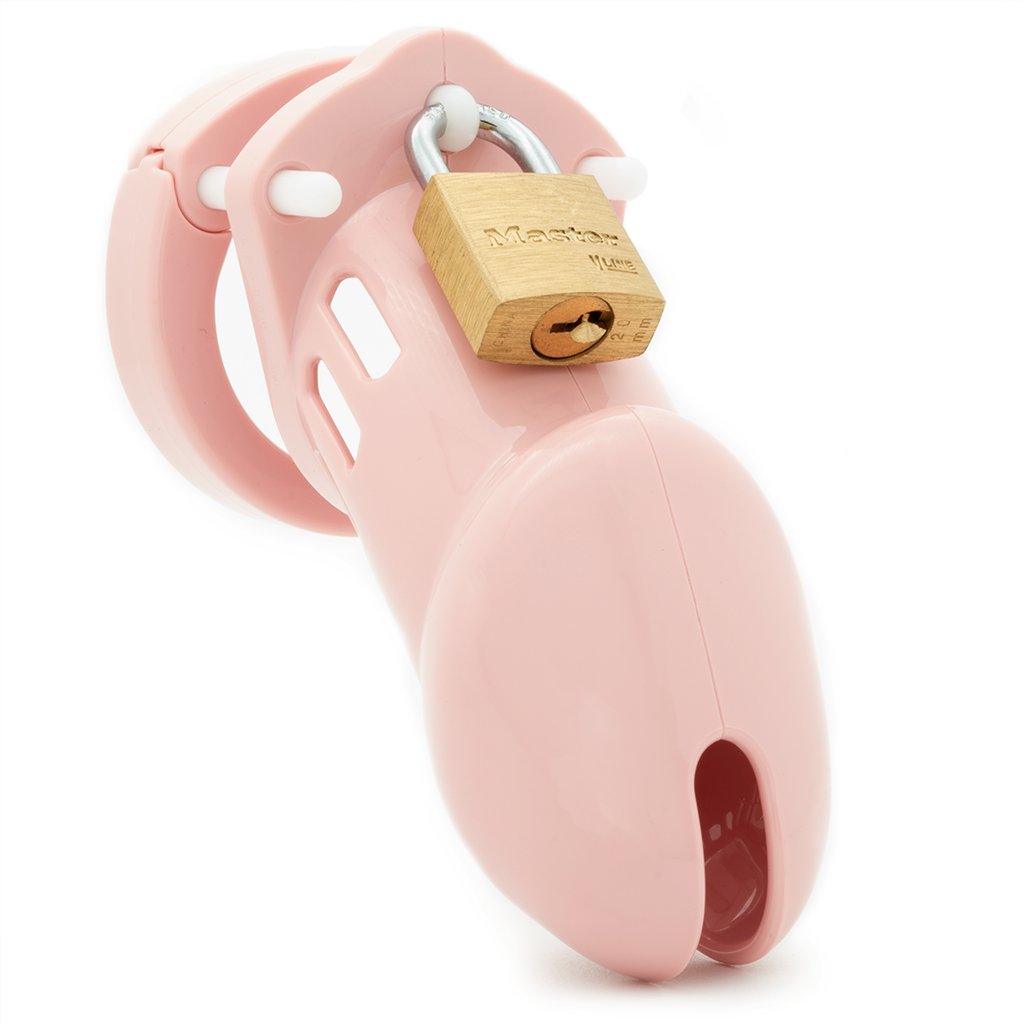 CB-6000 Chastity Cock Cage - Pink