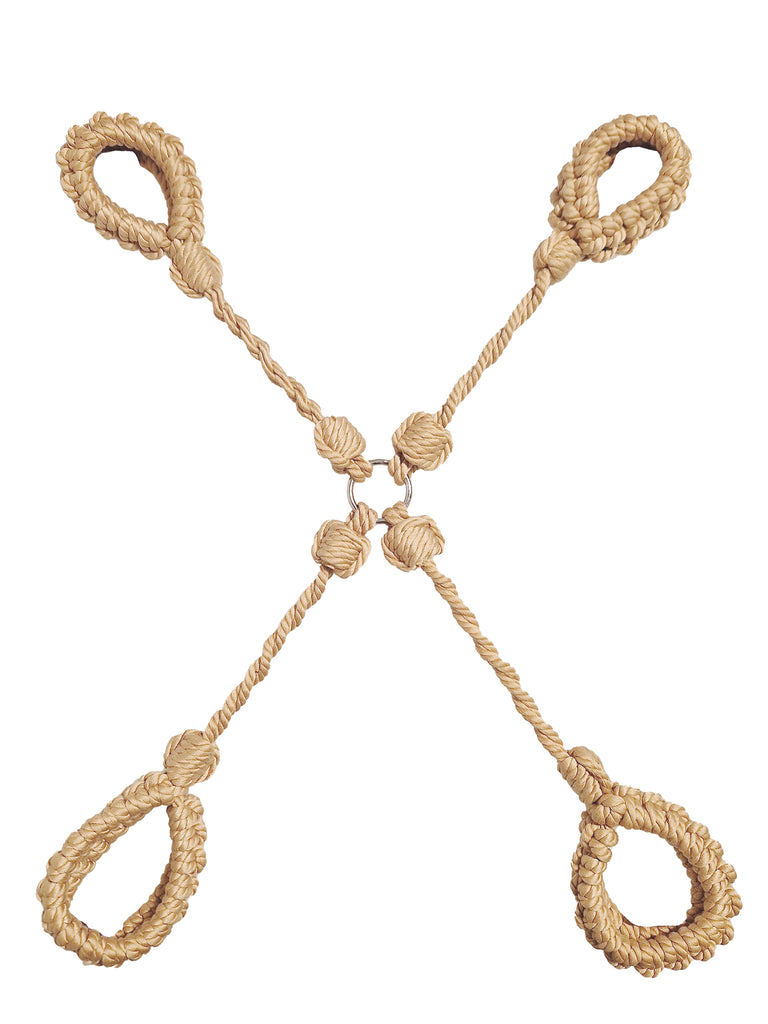 Soft Hand-Woven Rope 4 Point Restraint System | from Honour – Skin Two UK