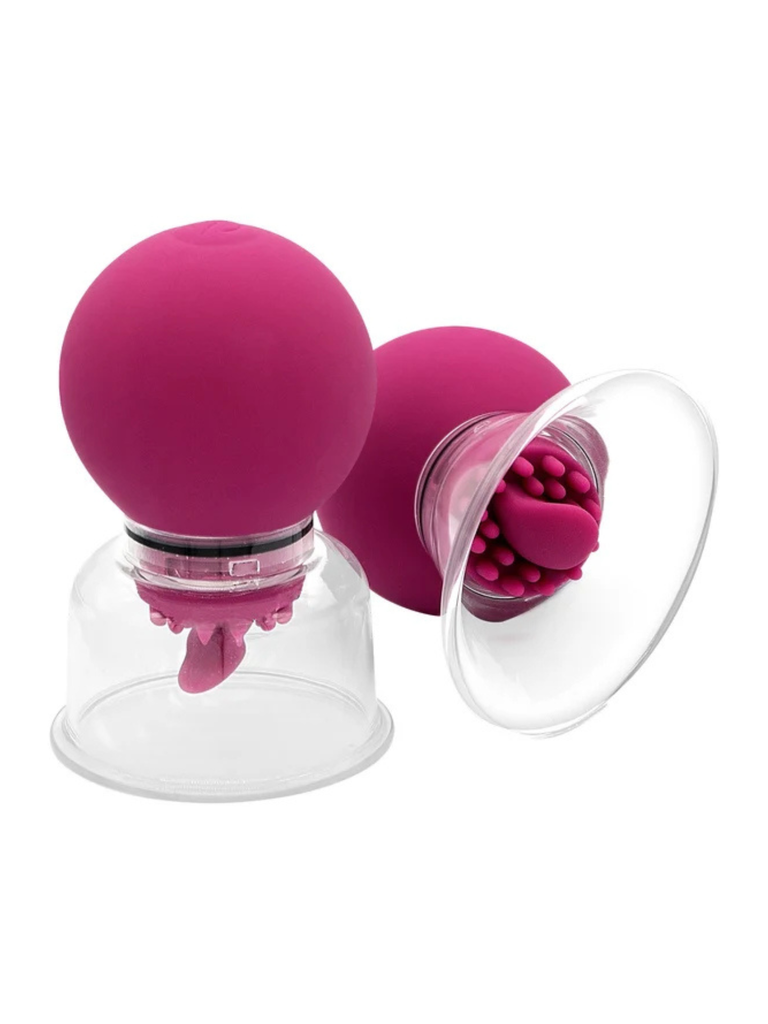 Vibrating & Rotating Nipple & Clitoral Pump
